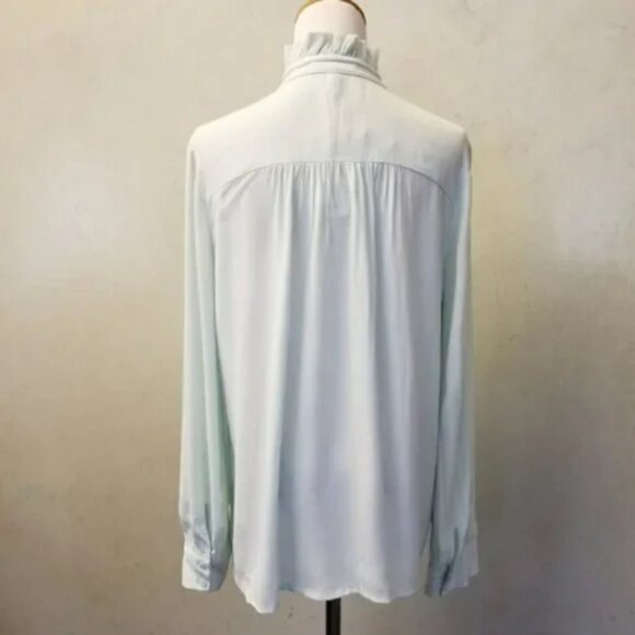NWT RO & DE aqua green long sleeve top size Small (17) - Picture 3 of 6